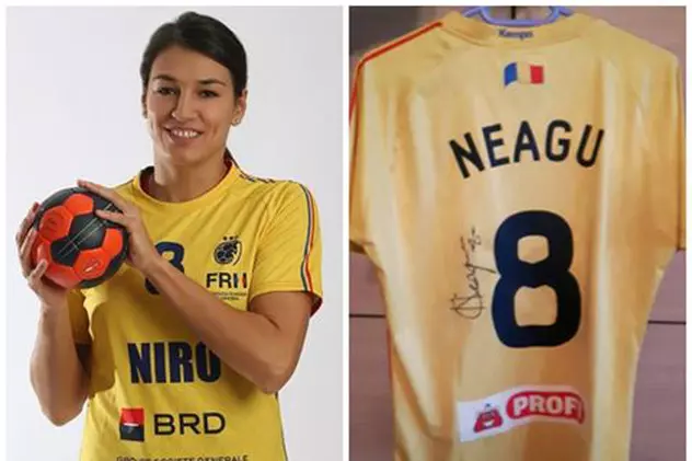 Tricoul handbalistei Cristina Neagu a fost vândut la licitație cu 2.500 de lei
