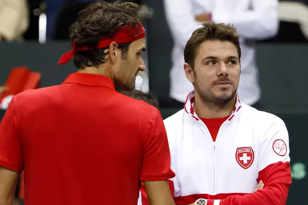 Roger Federer și Stan Wawrinka nu merg în SUA, cu echipa Elveţiei, la Cupa Davis