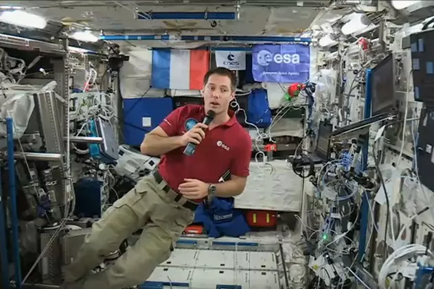 Un astronaut a fost în direct cu Timișoara de pe Stația Spațială Internațională