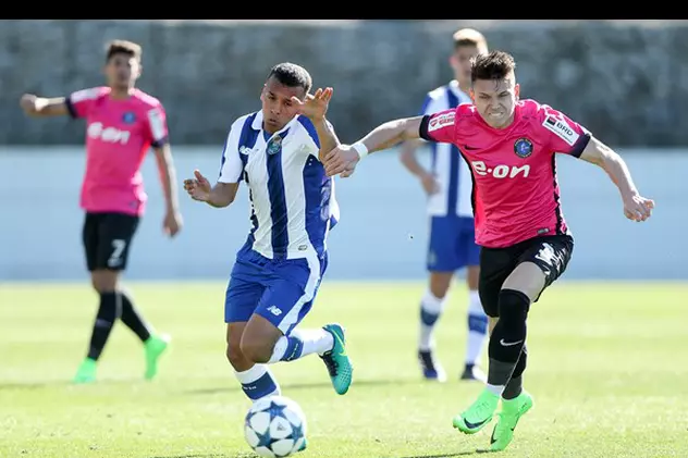 Porto - Viitorul 3-0, în optimile de finală ale Youth League. Au marcat Abou, Rui Pedro și Madi Queta / GALERIE FOTO & VIDEO