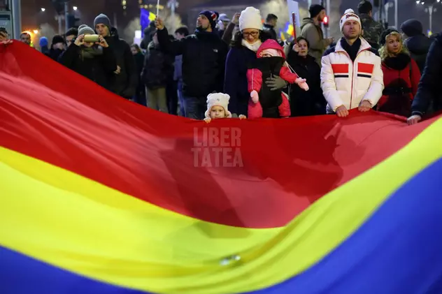 UPDATE. A șasea zi de proteste, un nou record. Peste 500.000 de oameni au protestat în toată țara / FOTO&VIDEO