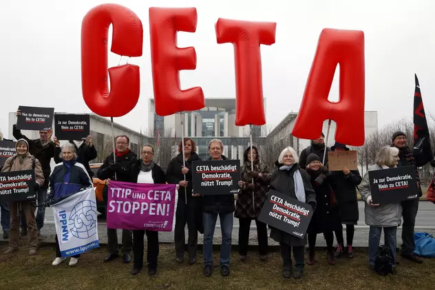 Acordul Ceta a fost aprobat de PE săptămâna trecută