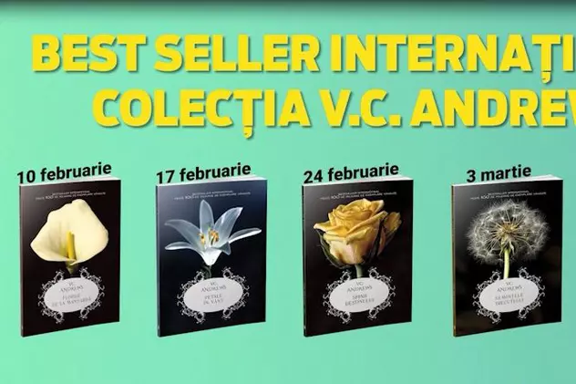 O nouă colecție de romane incitante FLORILE DE LA MANSARDA