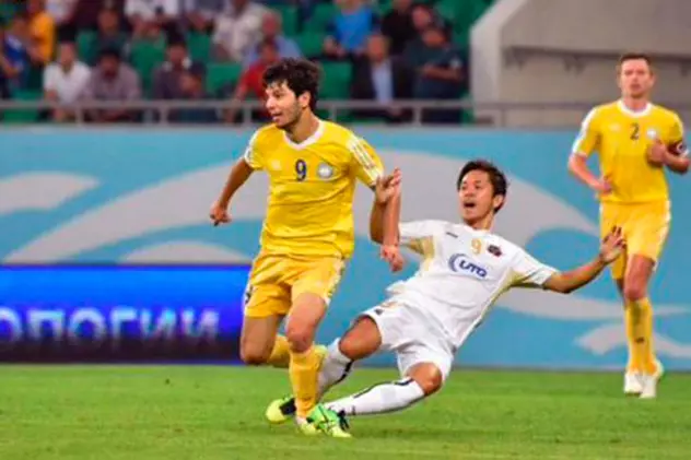 BILETUL ZILEI din fotbal vine din Liga Campionilor Asiei. Imagine din meciul Bunyodkor - Pakhtakor