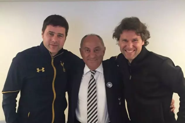 Florin Răducioiu s-a întâlnit, la Londra, cu Mauricio Pochettino și cu Osvaldo Ardiles