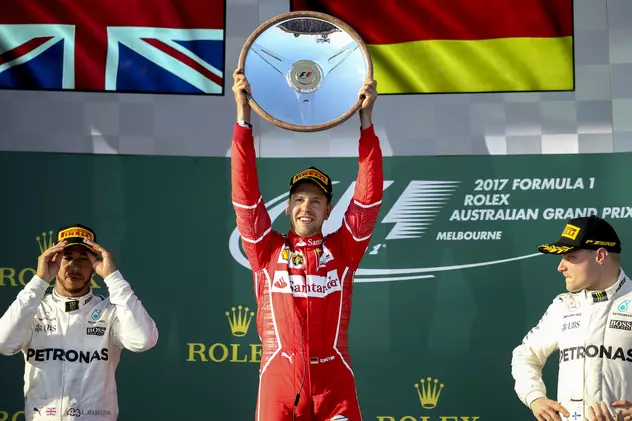 Formula 1 - Marele Premiu al Australiei - Melbourne 2017. Vettel a câștigat cursa. Hamilton, pe doi. Ferrari revine în forță