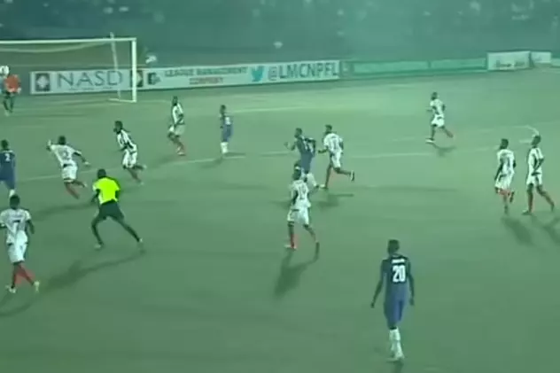 Golul anului vine din Nigeria. Un necunoscut a reușit o bijuterie de execuție