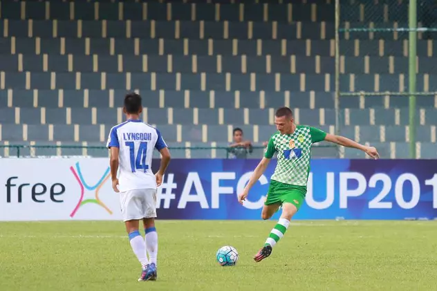 Fotbalistul Andrei Cordoș a pierdut primul meci de când joacă în Maldive