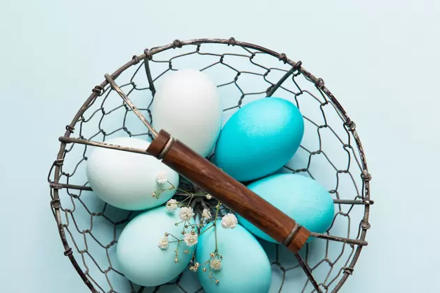Cum să vopsești ouăle de Paște în degrade