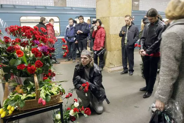 Explozii la metroul din Sankt Petersburg. Cronologia atentatelor teroriste din Rusia