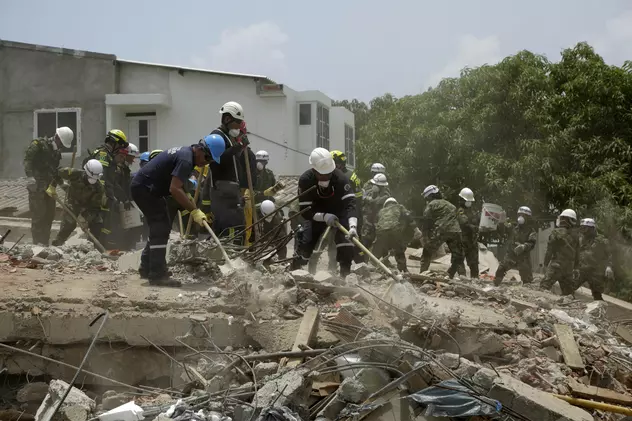 Cel puțin 20 de morți în urma prăbușirii unei clădiri în construcție, în Columbia