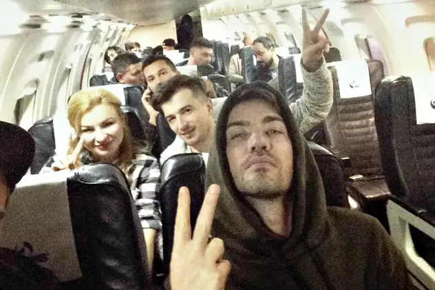 FOTO EXCLUSIV/ O-Zone a revenit în showbiz cu avion privat ”la scară”. Dan Bălan, condiții de 5 stele pentru colegii săi!