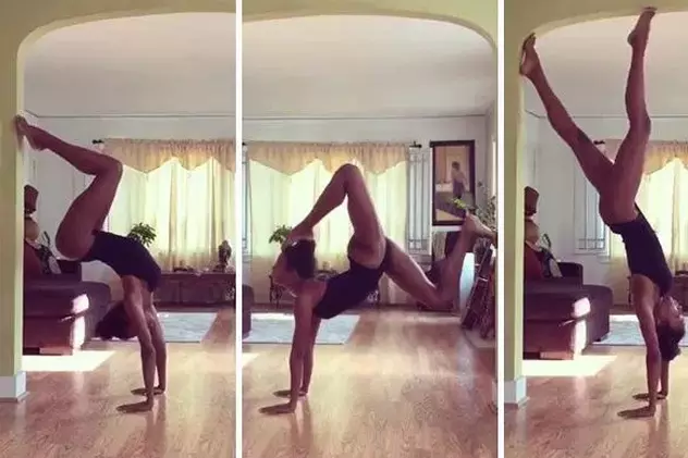 Flexibilitate - model: Naomi Campbell și-a uimit fanii cu un clip în care face yoga