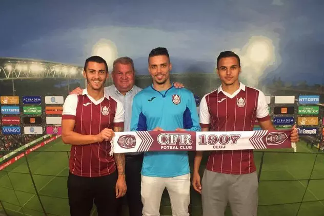 CFR Cluj a oficializat încă trei transferuri