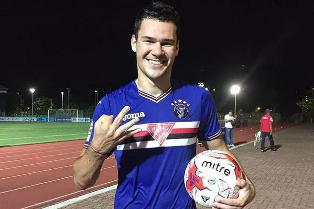 Ciolacu a făcut spectacol în Singapore. A marcat trei goluri. Rezultatul a fost cel puțin curios
