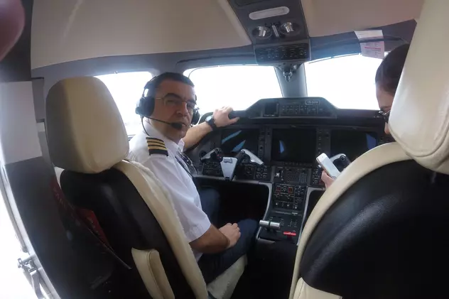 Mihai Mărgineanu se angajează pilot