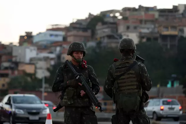 Armata braziliană preia controlul securității în Rio de Janeiro
