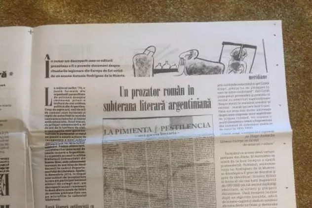România literară a publicat un articol despre un scriitor român inexistent