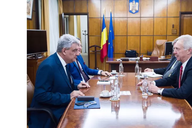 Ambasadorul SUA, Hans Klemm, întâlnire cu premierul Tudose