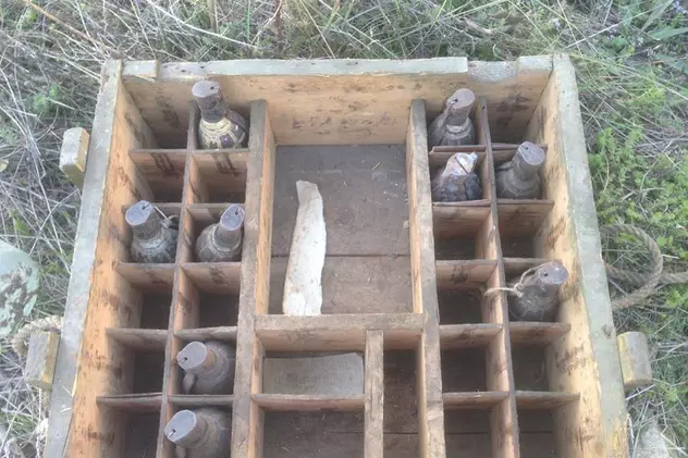 Grenade furate din curtea unei fabrici din Medgidia