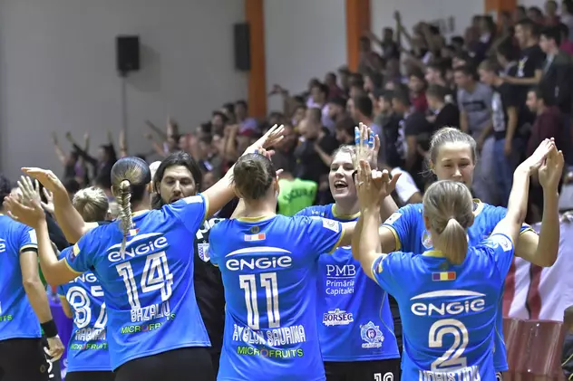 CSM București, victorie cu CSM Slatina în Liga Națională de handbal feminin. Scandal cu Tadici, la Cluj-Napoca