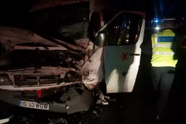 accident în Răducăneni, Iași