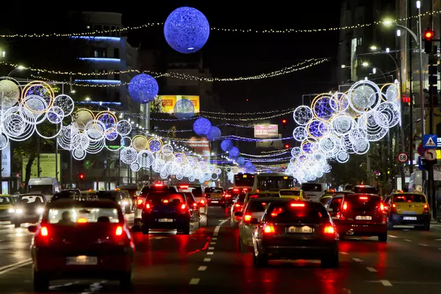 Când se aprind luminile de Crăciun în București 2017