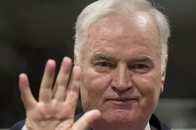 Ratko Mladici condamnat pentru genocid la închisoare pe viață