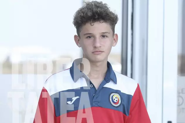 Nicolas Popescu, fiul lui Gică Popescu, debutează pentru România la 15 ani. Naționala U15, primele meciuri internaționale cu Moldova