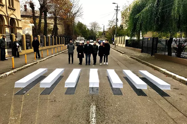 Ciolacu: Zebra tridimensională de la Buzău, o soluție pentru a crește atenția șoferilor lângă școli și grădinițe