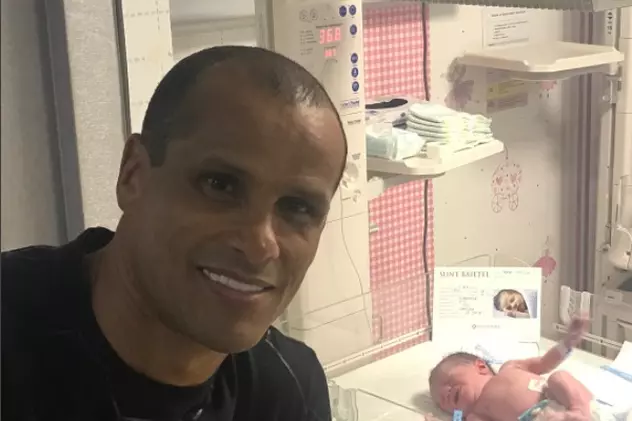 Rivaldo a venit la București ca să-și vadă nepotul nou născut