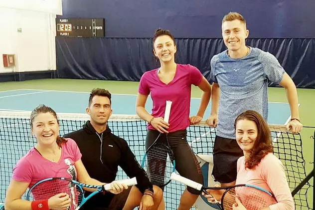 Niculescu, Dulgheru, Cristian și Tecău s-au dat în spectacol la Centrul Național de Tenis / GALERIE FOTO