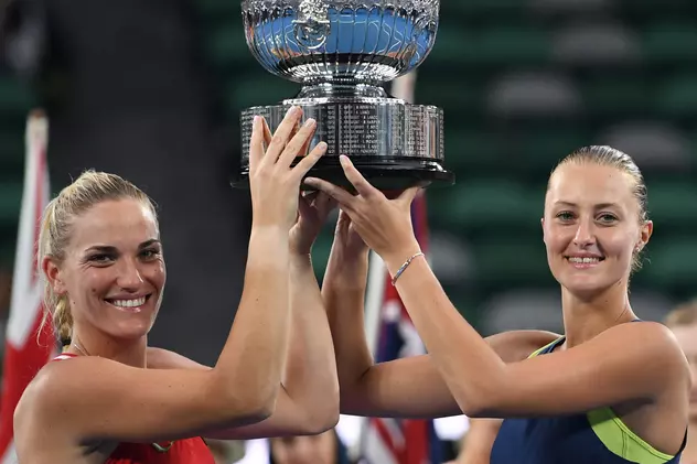 Kristina Mladenovic și Timea Babos au câștigat Australian Open la dublu