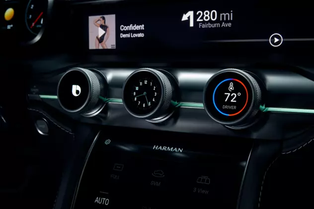 Samsung intră în industria auto. Gigantul a prezentat împreună cu Harman un Cockpit Digital și o platformă pentru mașinile autonome. Sistem de bord Harman