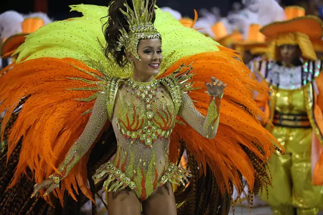Imagini uluitoare surprinse în timpul Carnavalului de la Rio de Janeiro