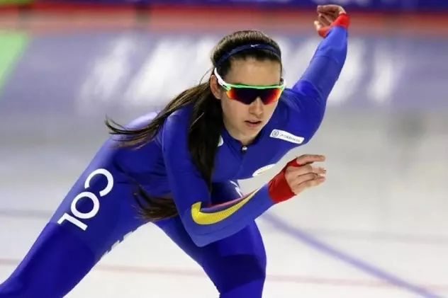 Patinaj de agrement la JO. Columbianca Laura Gomez a ajuns la Pyeongchang, după doar şase luni de când a pus patinele în picioare pentru amuzament