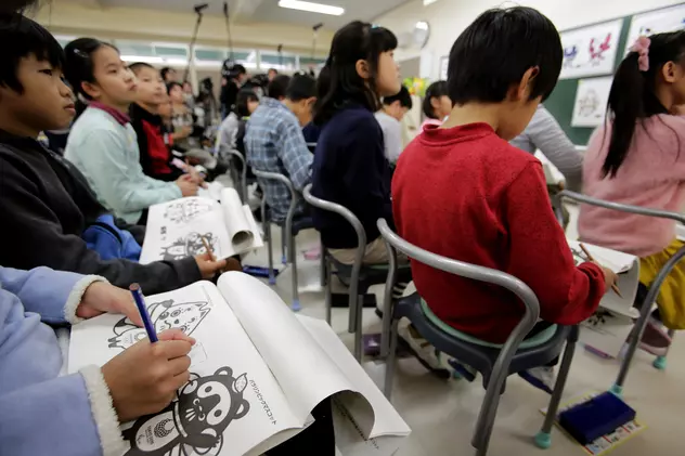 Țările cu cea mai mare speranţă de viaţă sănătoasă. Copii japonezi