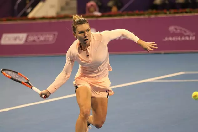 LIVETEXT Simona Halep - Anastasia Sevastova, în optimile turneului de la Doha. Simo, irezistibilă. FOTO: Qatar Tribune