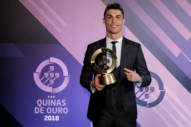 Cristiano Ronaldo, fotbalistul anului 2017 în Portugalia. Pe cine a devansat atacantul lui Real Madrid
