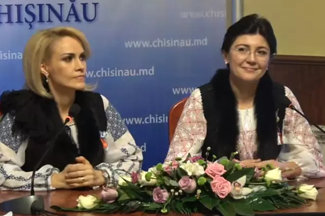 Gabriela Firea, în vizită la Chișinău