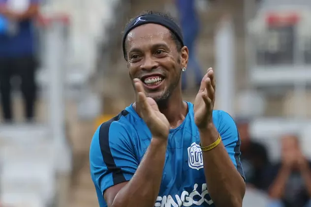 Ronaldinho a intrat în Partidul Republican Brazilian. Le face concurență lui Romario și lui Bebeto
