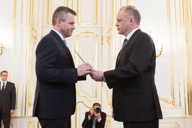 Preşedintele Slovaciei l-a mandatat pe Peter Pellegrini să formeze un nou guvern, după demisia lui Robert Fico