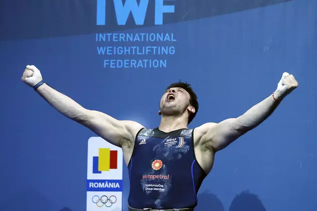 Nicolae Onică, campion european la haltere, la total și la aruncat, categoria 94 de kilograme