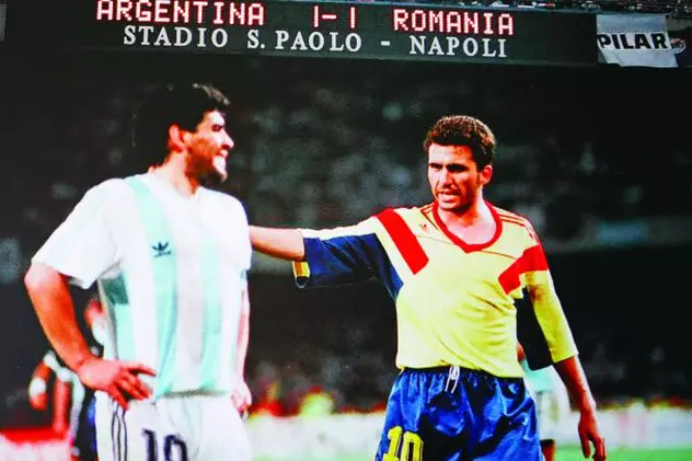 Maradona-Hagi, imagine pentru istorie, la Coppa del Mondo 1990