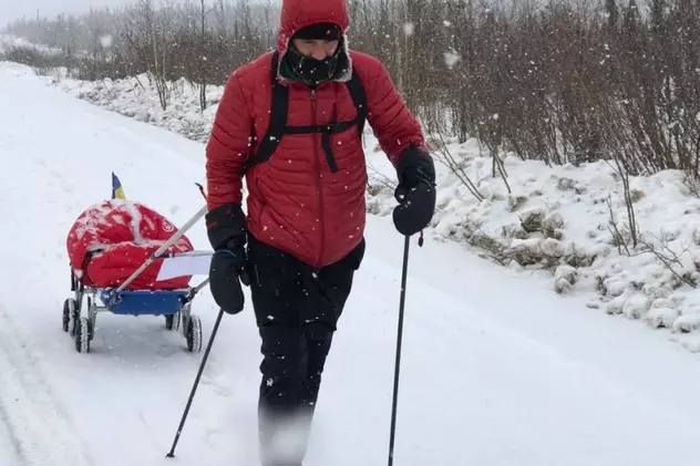 Tibi Ușeriu conduce ultramaratonul de la Cercul Polar încă din prima zi