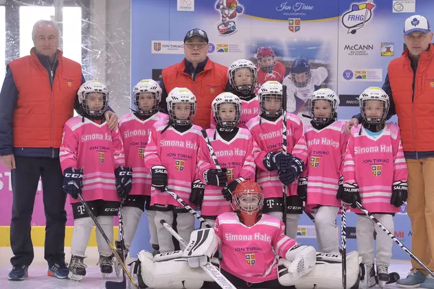 Ce a făcut echipa de hochei pe gheață a Simonei Halep la Cupa Primăverii la hochei pe gheață