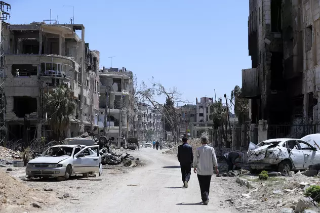 Inspectorii OIAC vor intra astăzi în Douma. Imagini din Douma