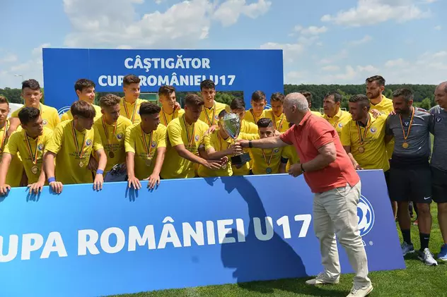 Viitorul a câștigat Cupa României Elite U17 cu un scor de maidan | VIDEO