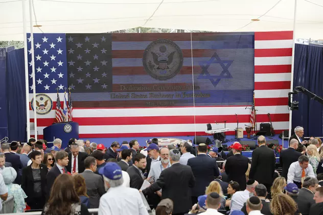 VIDEO | Ambasada SUA la Ierusalim a fost deschisă oficial. Netanyahu: Trump a scris istorie