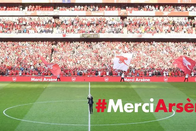 Discursul emoționant al lui Arsene Wenger, la despărțirea de Arsenal. ”Îmi veți lipsi”! Poveste cu un român / VIDEO